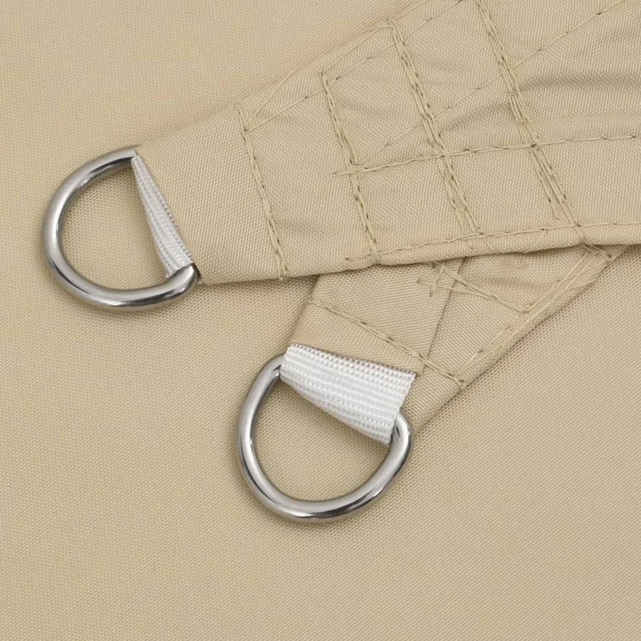 Voile de parasol tissu oxford rectangulaire 2x4,5 m beige - 6