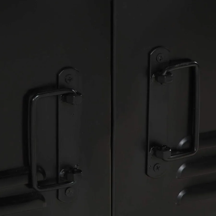 Armoire de salle de bain Marron Bois de mangue massif - 9