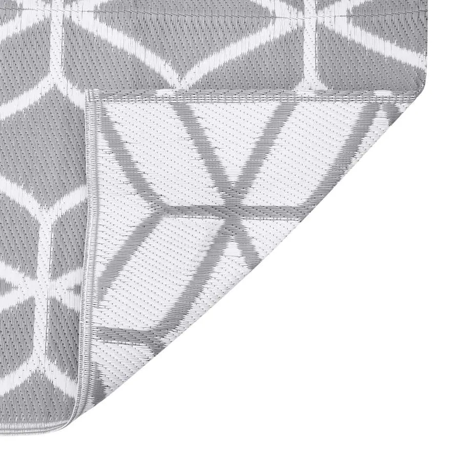 Tapis d'extérieur ARAKIL Gris 140x200 cm PP - 4