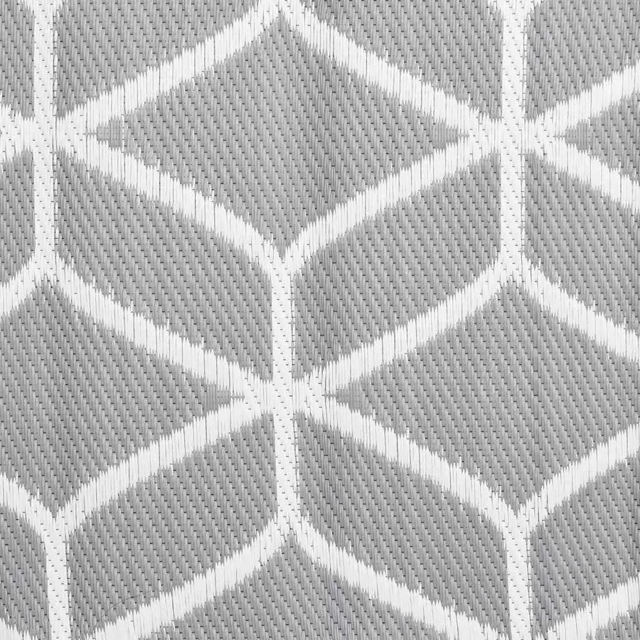 Tapis d'extérieur ARAKIL Gris 140x200 cm PP - 6