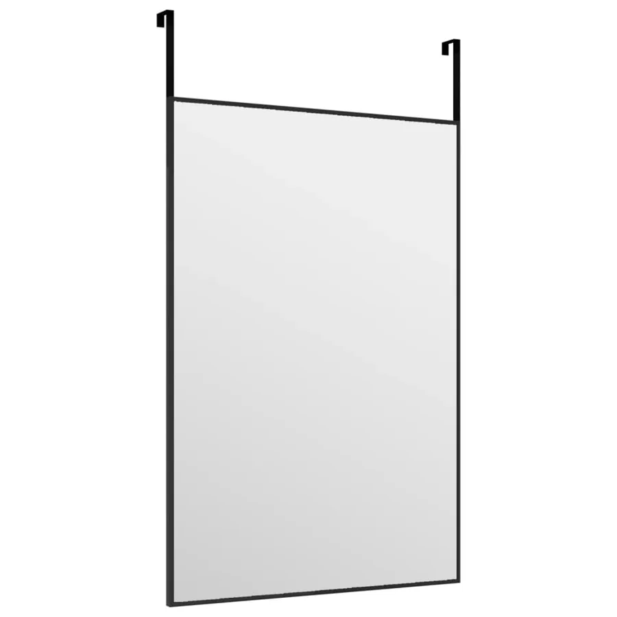 Miroir de porte Noir 40x60 cm Verre et aluminium - 3