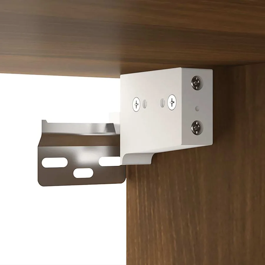 Armoire à miroir avec LED Chêne marron 76x15x55 cm - 10