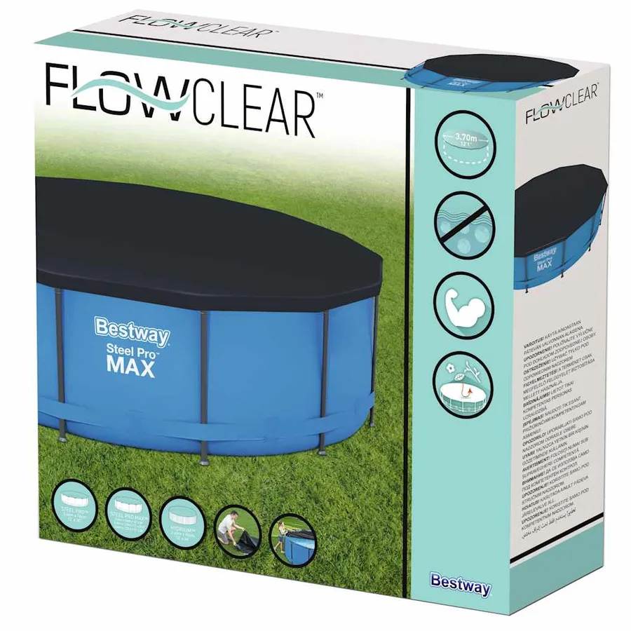 Bestway Couverture de piscine Flowclear 366 cm - 8