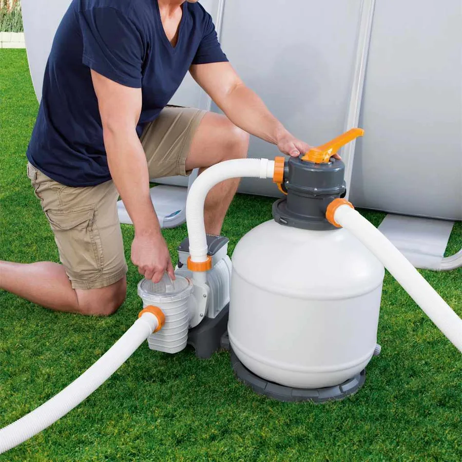 Bestway Flowclear Pompe de filtration à sable 5678 L/h - 3