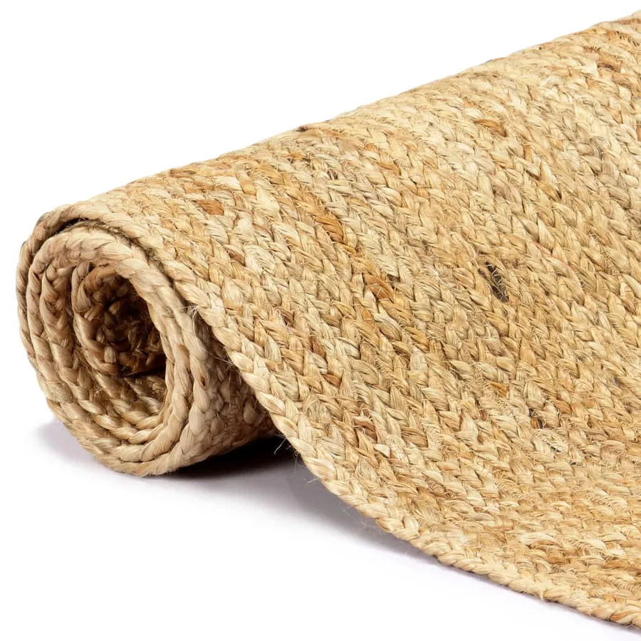 Tapis fait à la main Jute Naturel 80x160 cm - 2