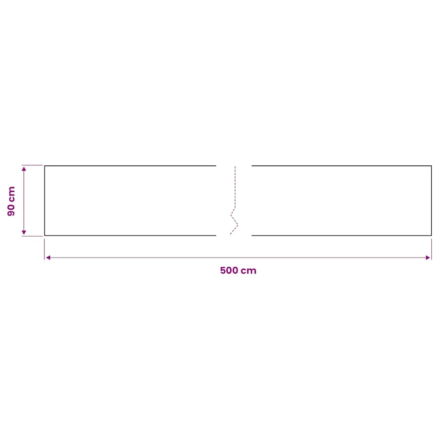 Film autoadhésif pour meubles Noir 500x90 cm PVC - 5