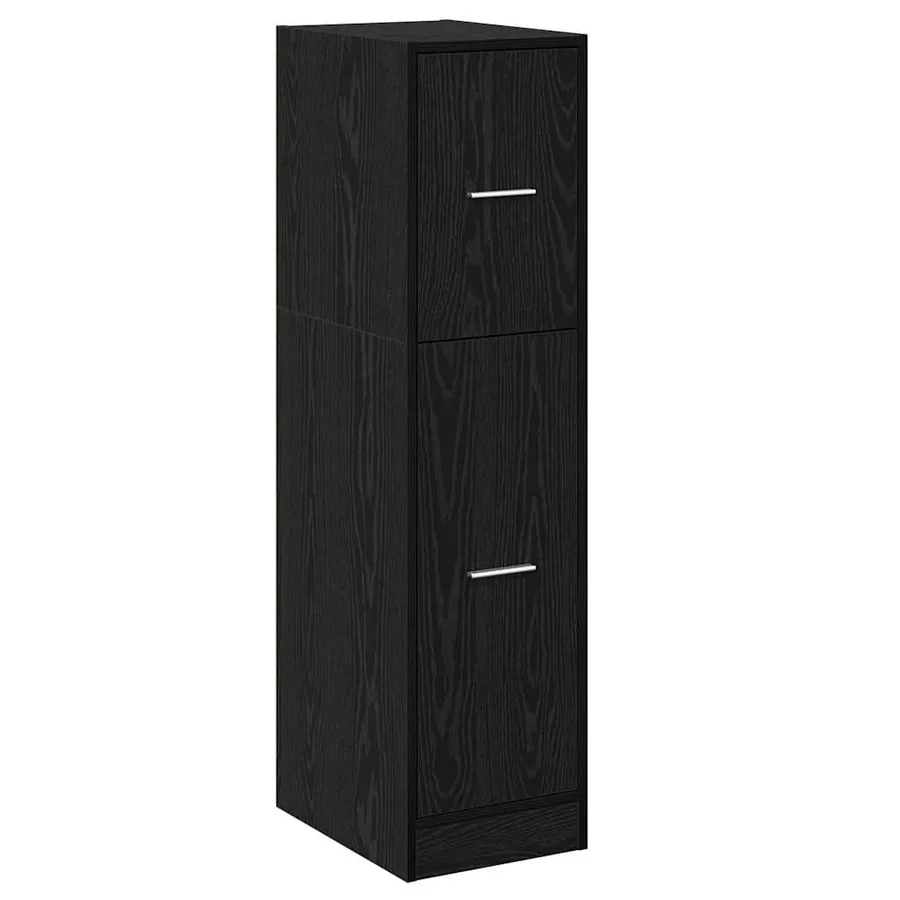 Cabinet de Pharmacie Chêne noir 30 x 41 x 118 cm - 5