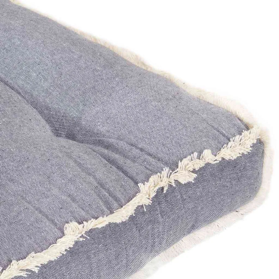 Coussin de canapé palette Anthracite 120x80x10 cm - 5