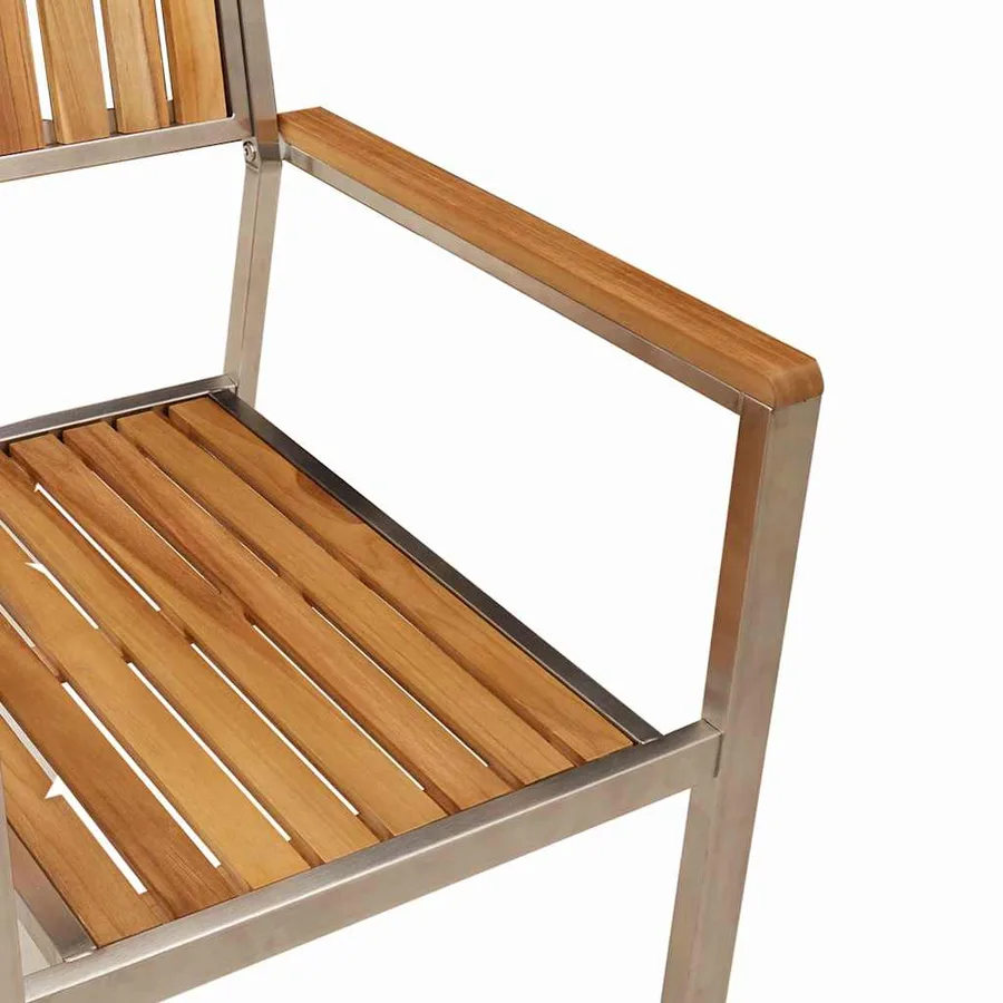 Ensemble de repas extérieur 7 pcs - 11