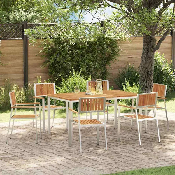 Ensemble de repas extérieur 7 pcs
