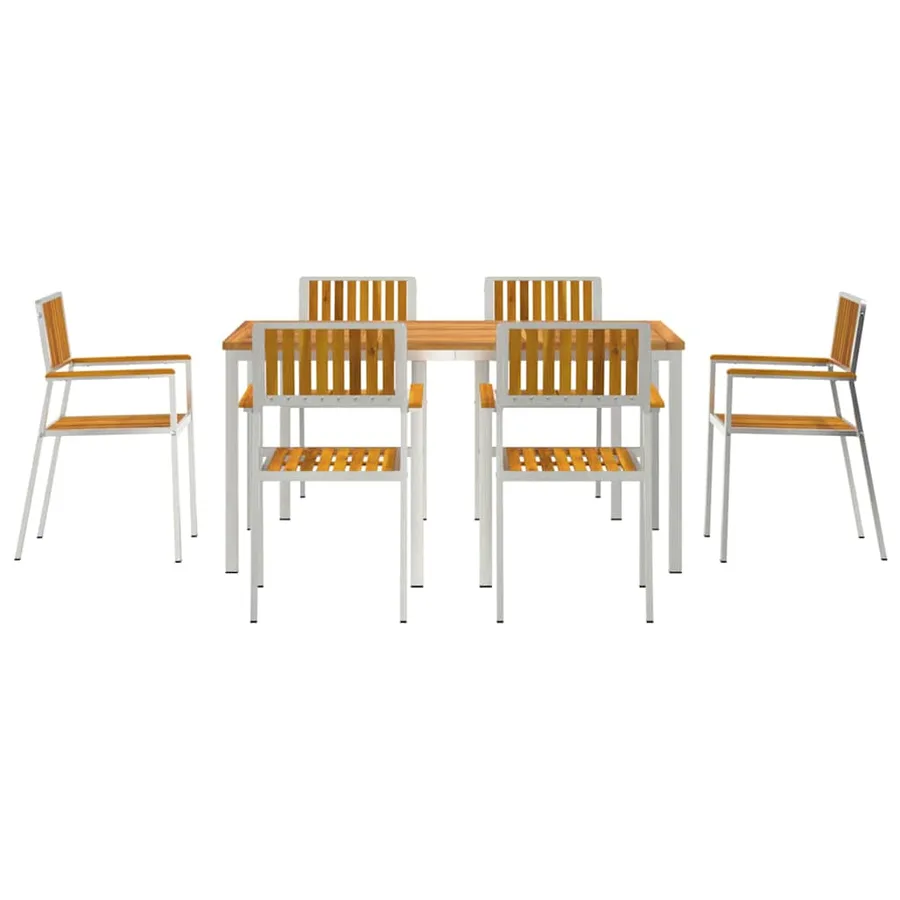 Ensemble de repas extérieur 7 pcs - 7