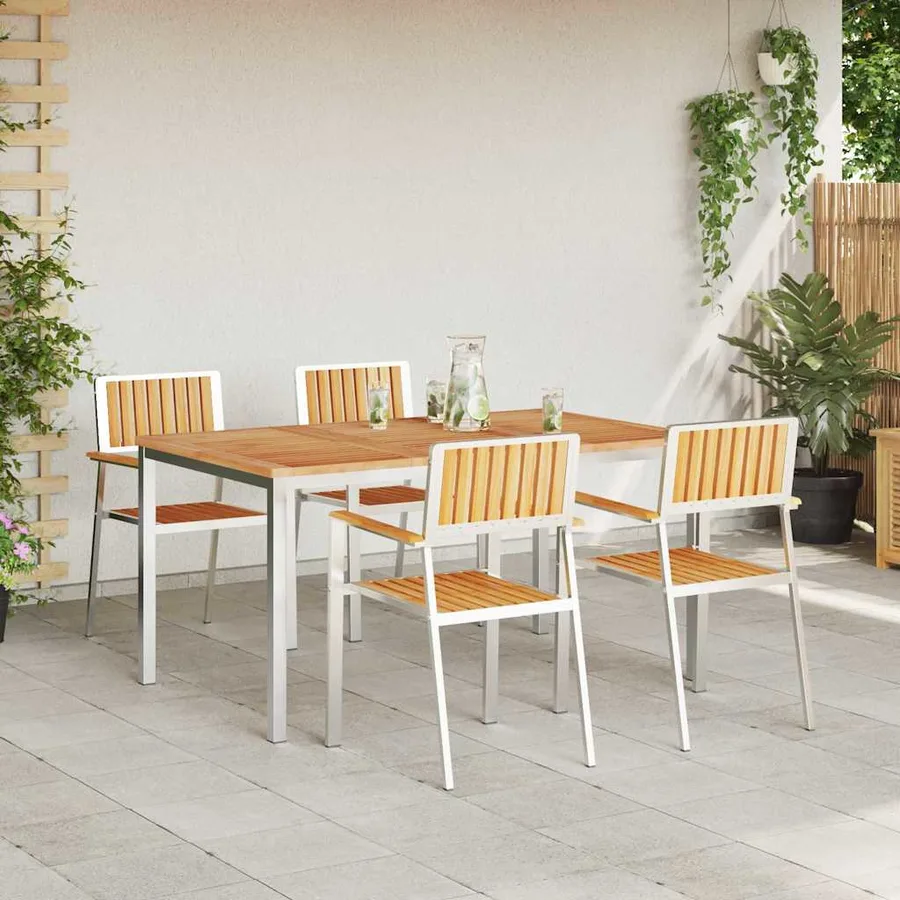 Ensemble de repas extérieur 5 pcs - 4