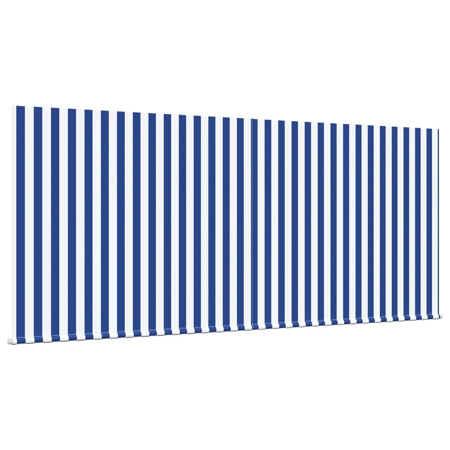 Auvent Rétractable Bleu et Blanc 300 x 200 cm - 4
