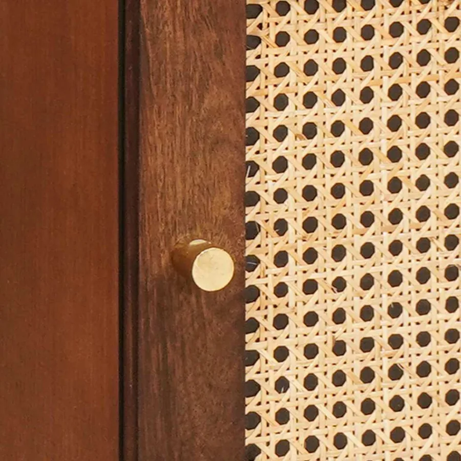 Cabinet de chevet 2 pcs Marron 40 x 33,5 x 46 cm - 8