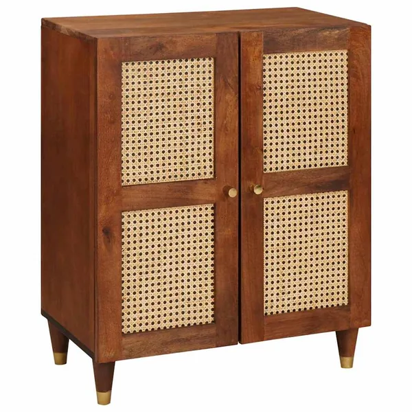 Buffet Marron 60 x 33 x 75 cm Bois de mangue massif