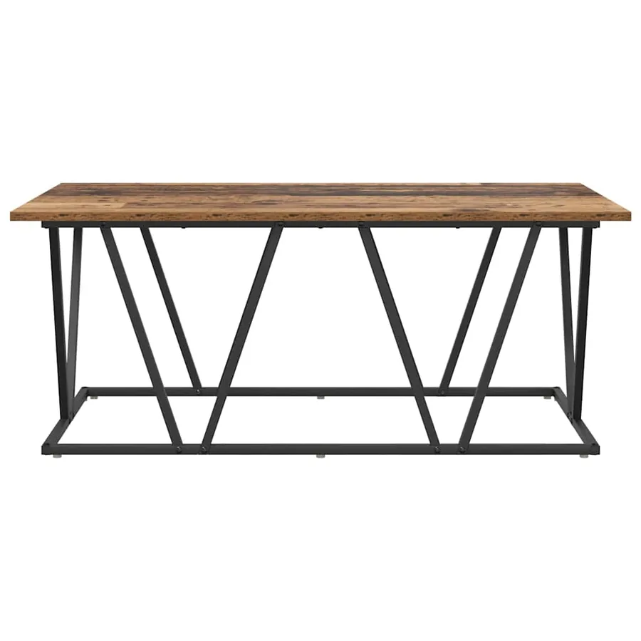 Table basse Bois Ancien 100 x 50 x 40 cm - 3