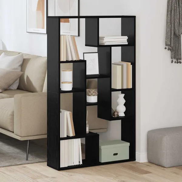 Bibliothèque 8 niveaux 72 x 20 x 120,5 cm Bois d'ingénierie