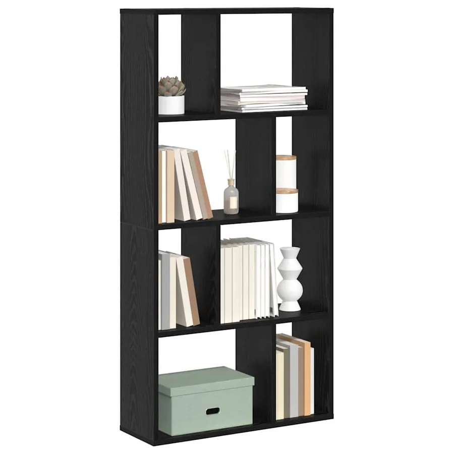 Bibliothèque 8 niveaux 72 x 20 x 120,5 cm Bois d'ingénierie - 3
