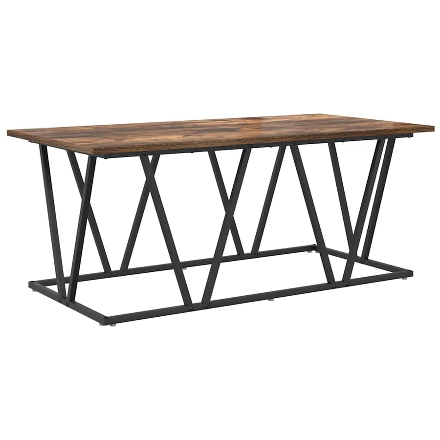 Table basse Chêne fumé 100 x 50 x 40 cm - 7