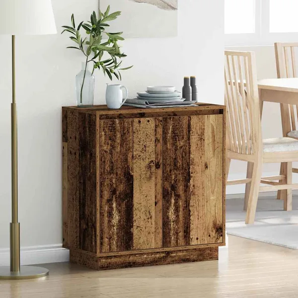 Buffet LED pour Bois ancien 71 x 34,5 x 75 cm