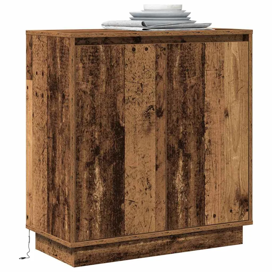 Buffet LED pour Bois ancien 71 x 34,5 x 75 cm - 3