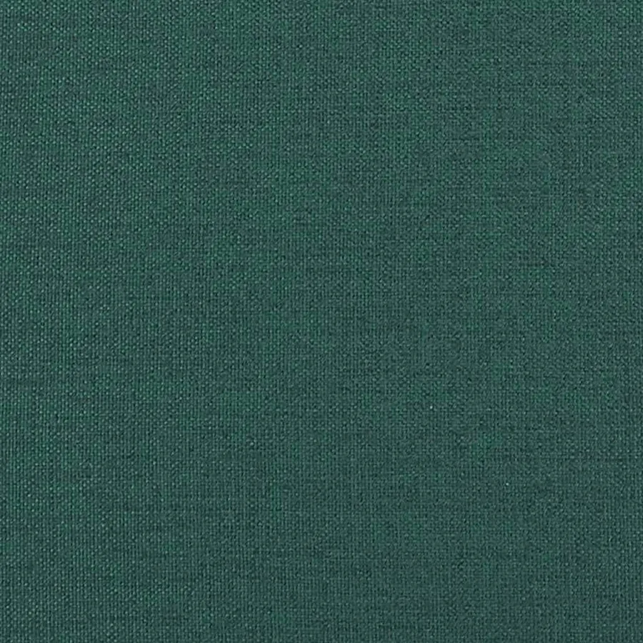 banc avec coussin Vert foncé 113 x 57 x 39 cm tissu - 8