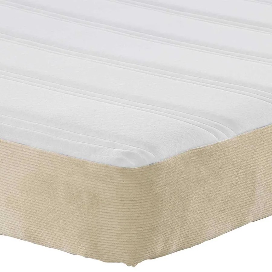 Matelas de Lit avec matelas Sauge 180 x 200 cm tissu - 7