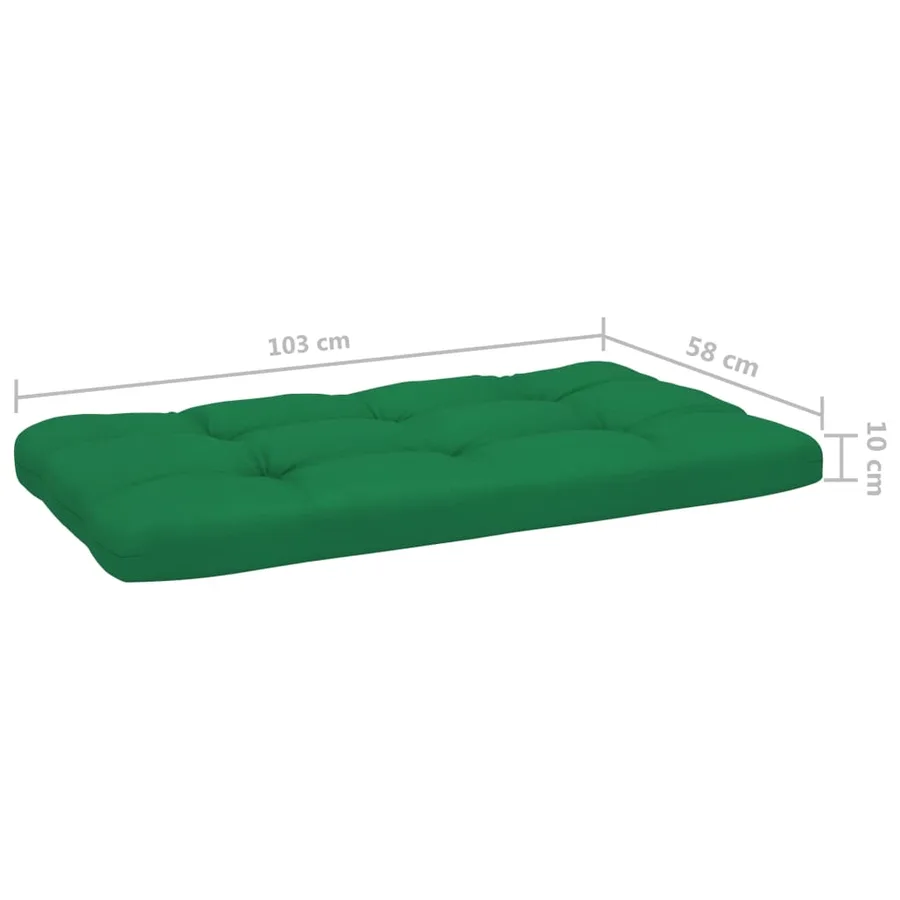 Canapé d'angle palette de jardin Bois de pin imprégné de blanc - 5