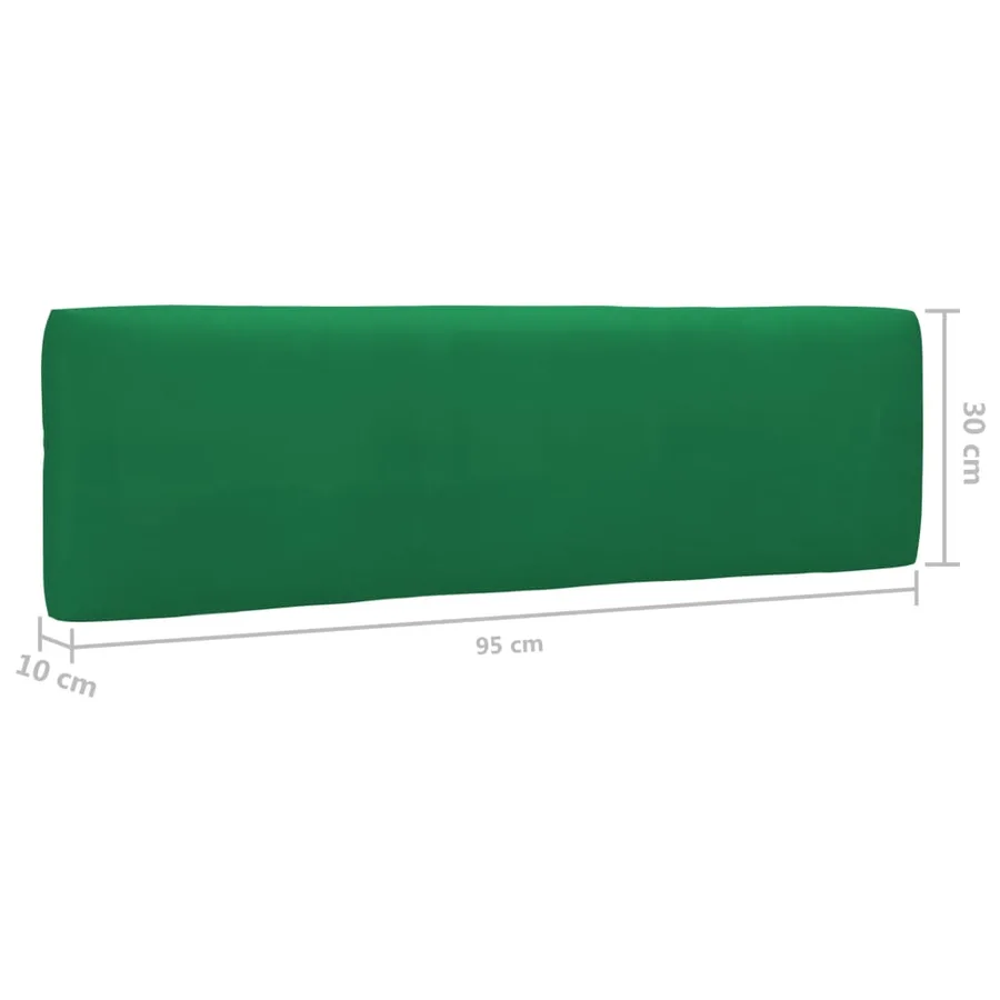 Canapé d'angle palette de jardin Bois de pin imprégné de blanc - 6