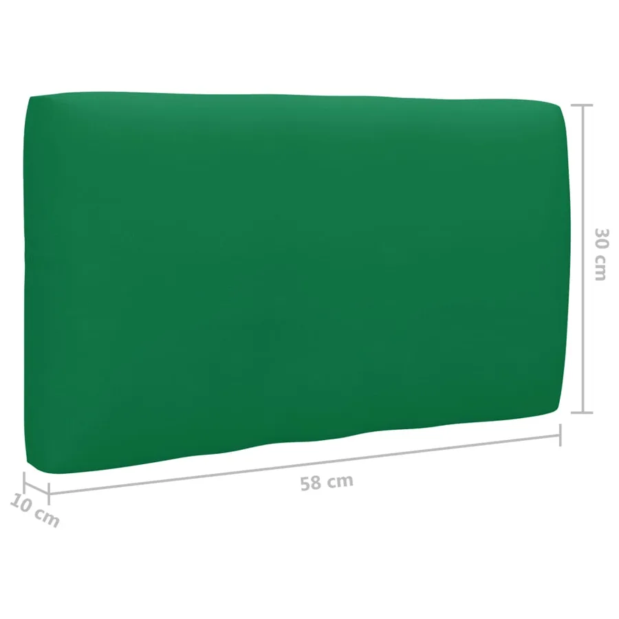 Canapé d'angle palette de jardin Bois de pin imprégné de blanc - 7