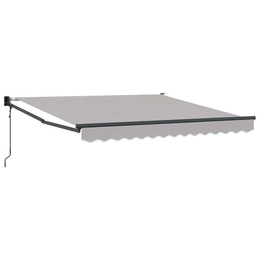 Auvent rétractable Gris clair 300 x 250 x 165 cm - 2