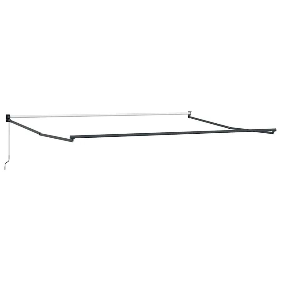 Auvent rétractable Blanc 400 × 300 cm - 5