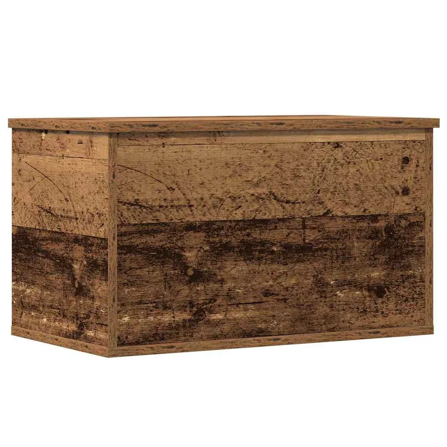 Boîte de Rangement avec stockage Bois Ancien 60 x 35 x 35 cm - 2