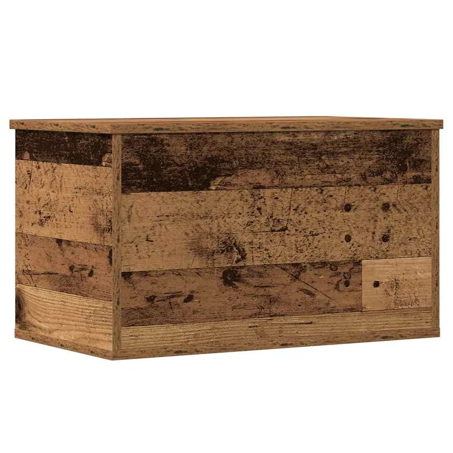 Boîte de Rangement avec stockage Bois Ancien 60 x 35 x 35 cm - 6