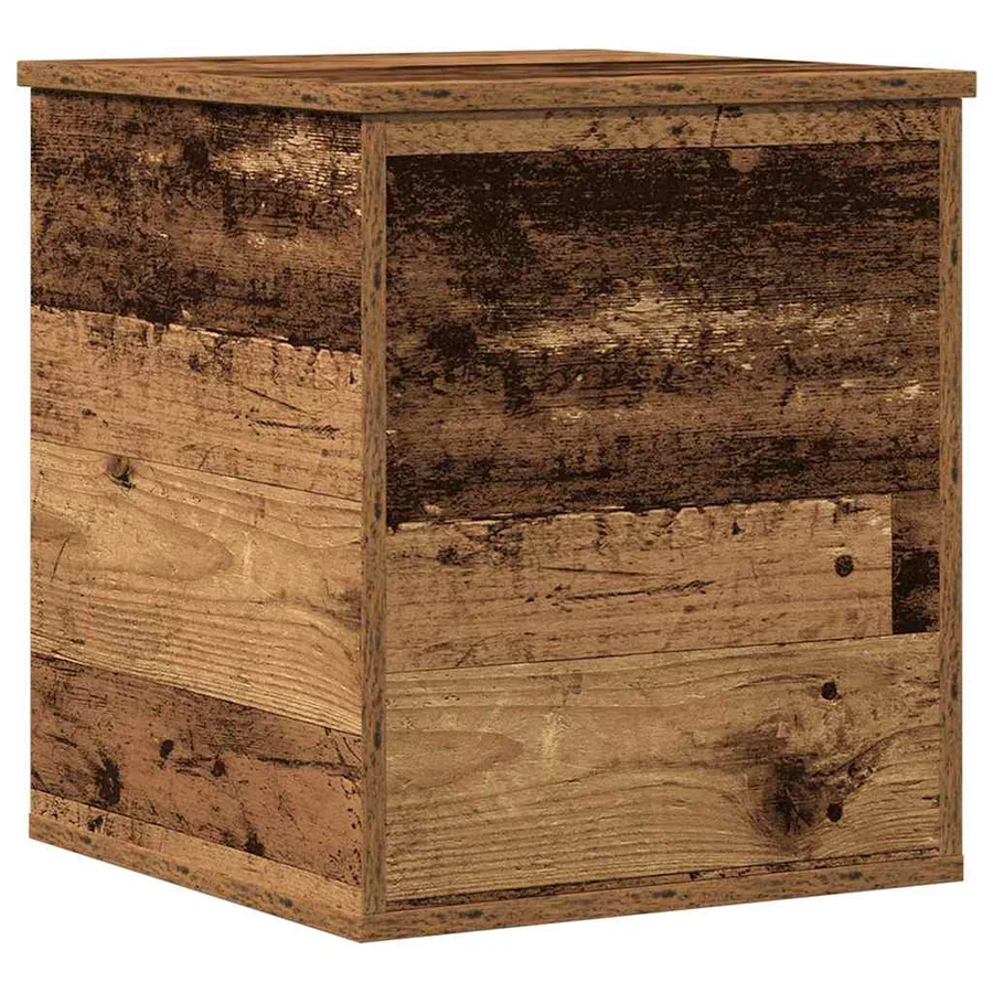 Boîte de Rangement avec stockage Bois Ancien 40 x 42 x 46 cm - 2