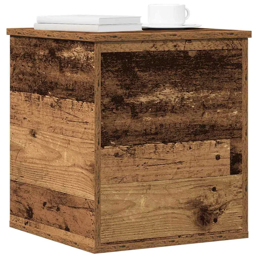 Boîte de Rangement avec stockage Bois Ancien 40 x 42 x 46 cm - 3