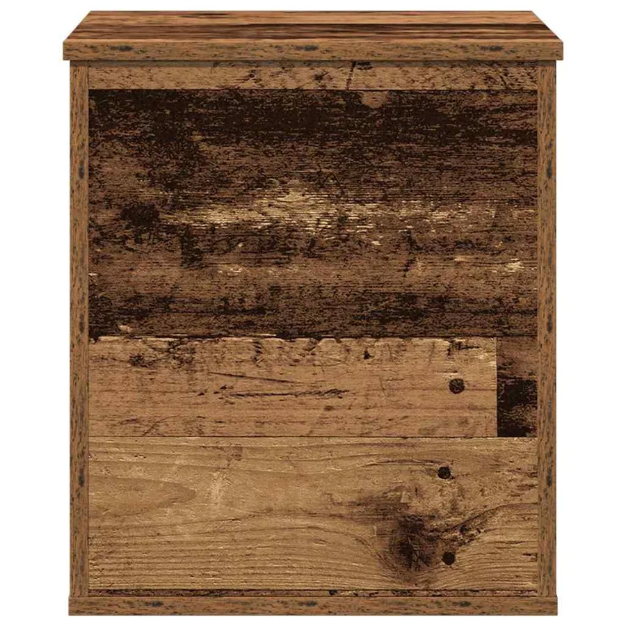 Boîte de Rangement avec stockage Bois Ancien 40 x 42 x 46 cm - 7