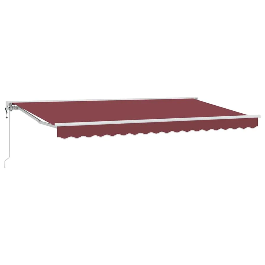 Cadre d'auvent Bordeaux 400 x 200 cm - 2