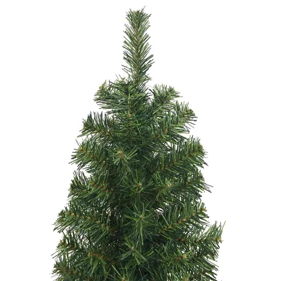 Sapin de Noël artificiel Vert 210 cm PVC et acier et plastique - 12