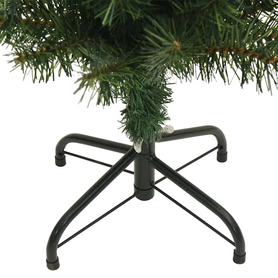 Sapin de Noël artificiel Vert 210 cm PVC et acier et plastique - 14
