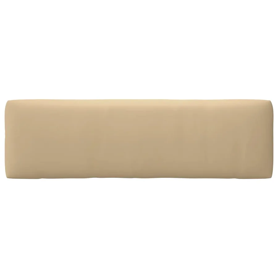 Canapé central palette de jardin Blanc Bois de pin imprégné - 10