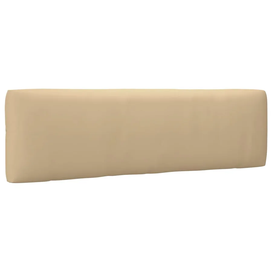 Canapé central palette de jardin Blanc Bois de pin imprégné - 9