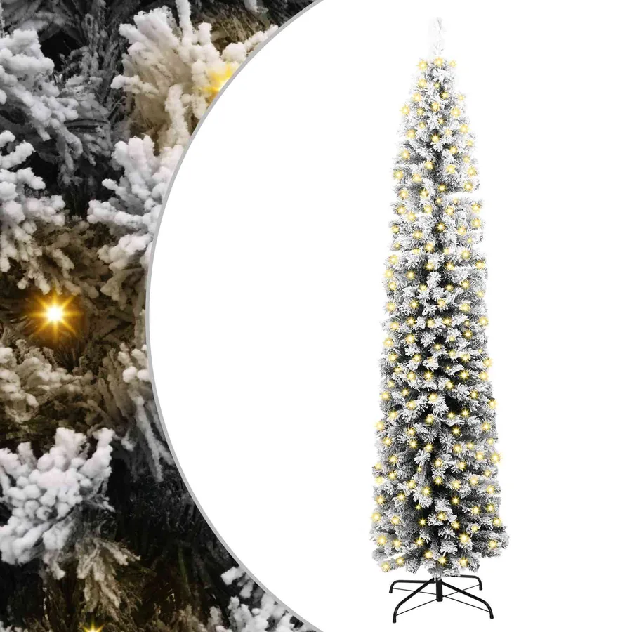 Sapin de Noël artificiel Vert 180 cm PVC et acier et plastique - 2