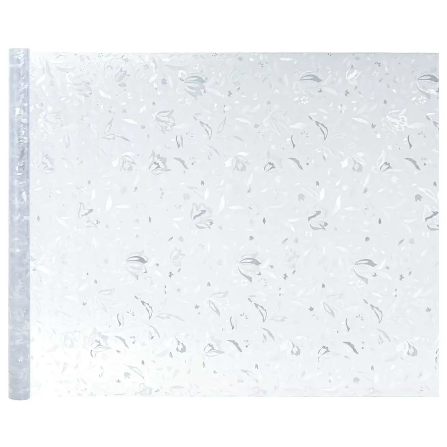 Film de fenêtre statique Motif fleurs 45 x 500 cm PVC - 5