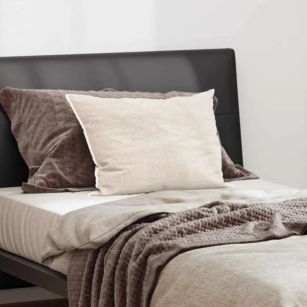 Oreiller avec oreiller Blanc 40 x 60 cm Coton