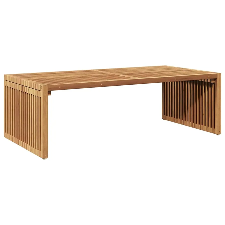 Table d'appoint de jardin Marron 110 x 55 x 35,5 cm - 2