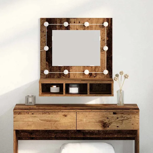 Armoire Miroir Bois ancien 60 x 31,5 x 62 cm Bois d'ingénierie