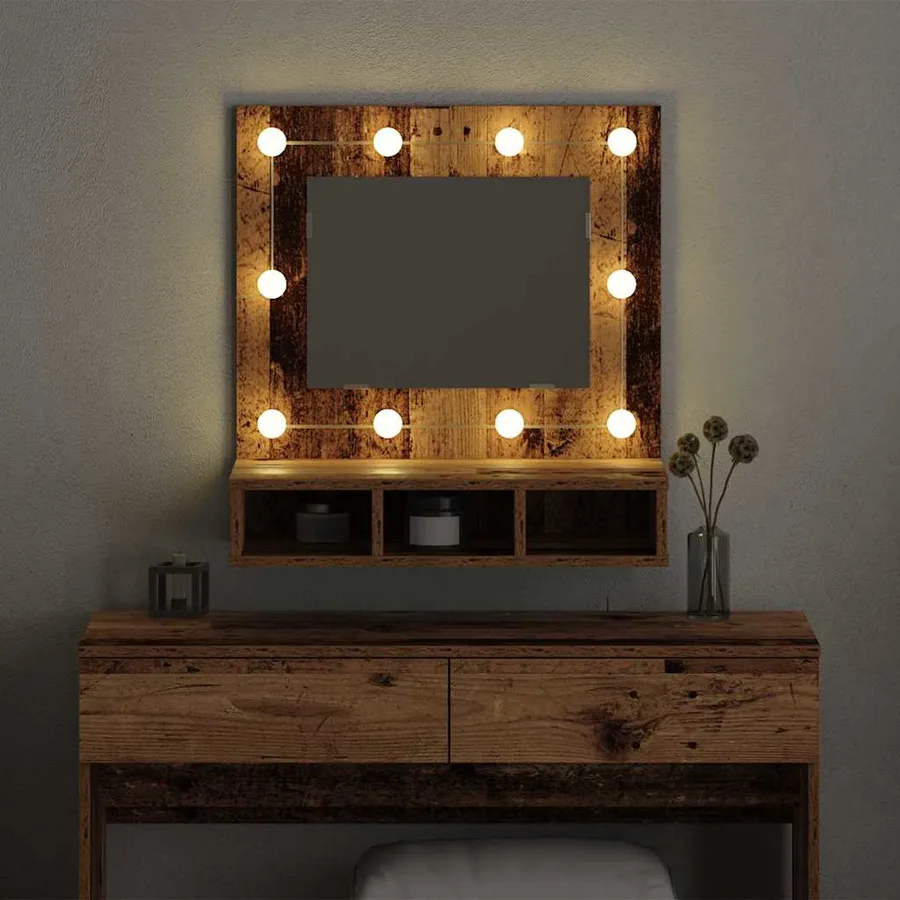 Armoire Miroir Bois ancien 60 x 31,5 x 62 cm Bois d'ingénierie - 4