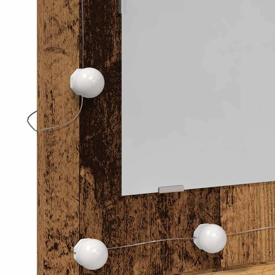 Armoire Miroir Bois ancien 60 x 31,5 x 62 cm Bois d'ingénierie - 9
