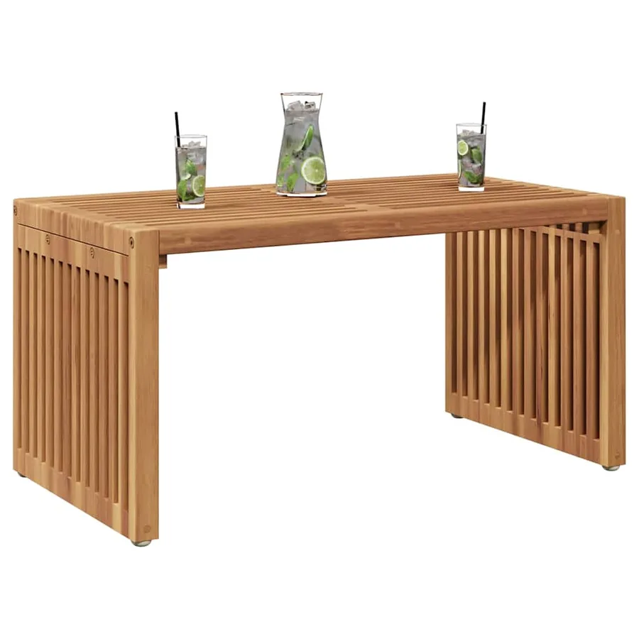 Table d'appoint de jardin Marron 70 x 37,5 x 35,5 cm - 3
